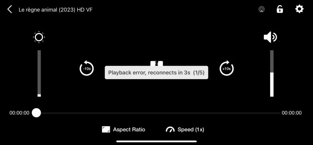 IPTV Smarters Playback Error