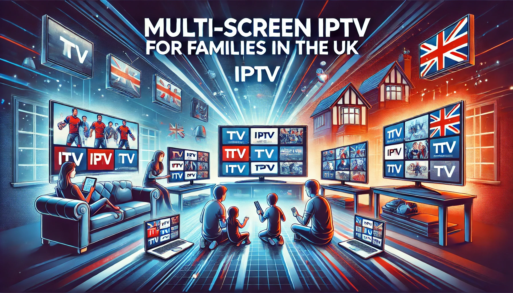 Multi-Screen IPTV for Families in the UK