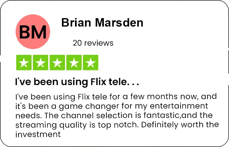 Review of FilxTele IPTV by Brian